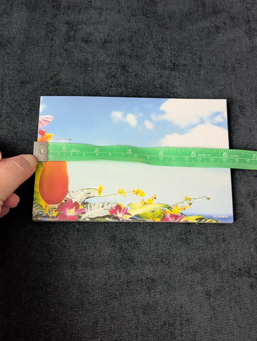 NWT! Tear Off Notepad set of 10 Vacation Themed